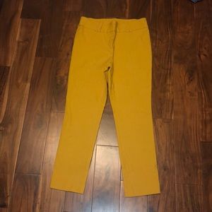 Mutard colored pants